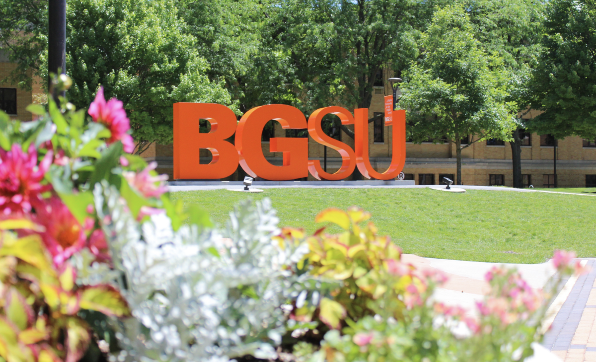 The BGSU campus bursts into color as spring nears (photo via the official BGSU website).